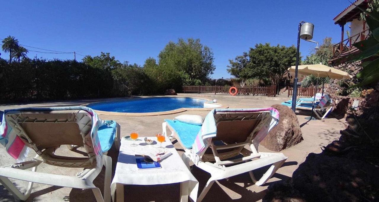 Casa Rural El Olivar La Almazara Santa Lucia De Tirajana Bagian luar foto